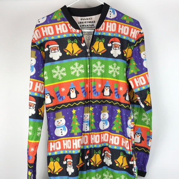 Ugliest Christmas sweater onesie - Picture 3 of 6